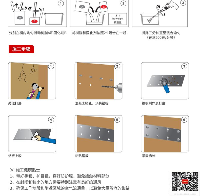 包钢范县粘钢加固施工过程